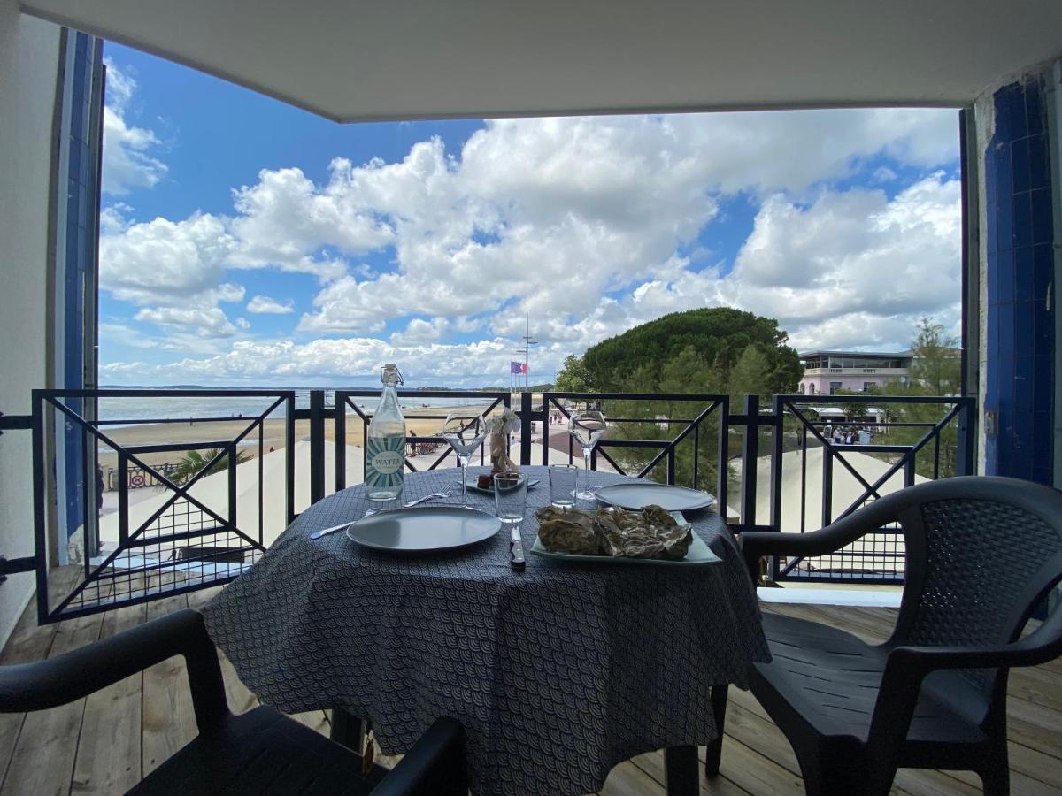 T2 Vue Exceptionnelle Sur Le Bassin D'Arcachon Apartment Андернос-ле-Бен Екстериор снимка